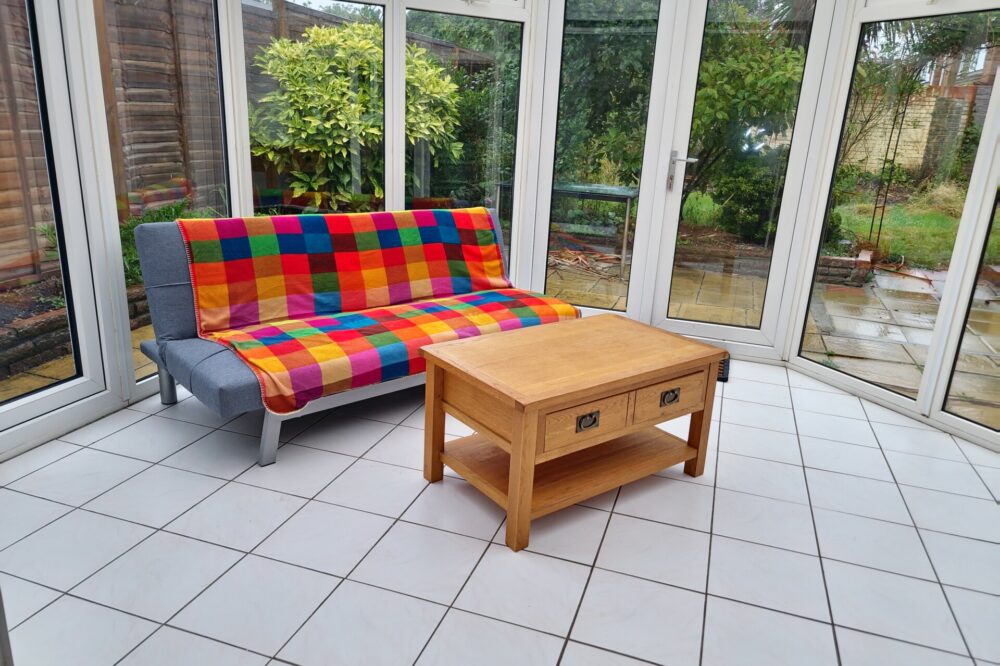 Seating in conservatory