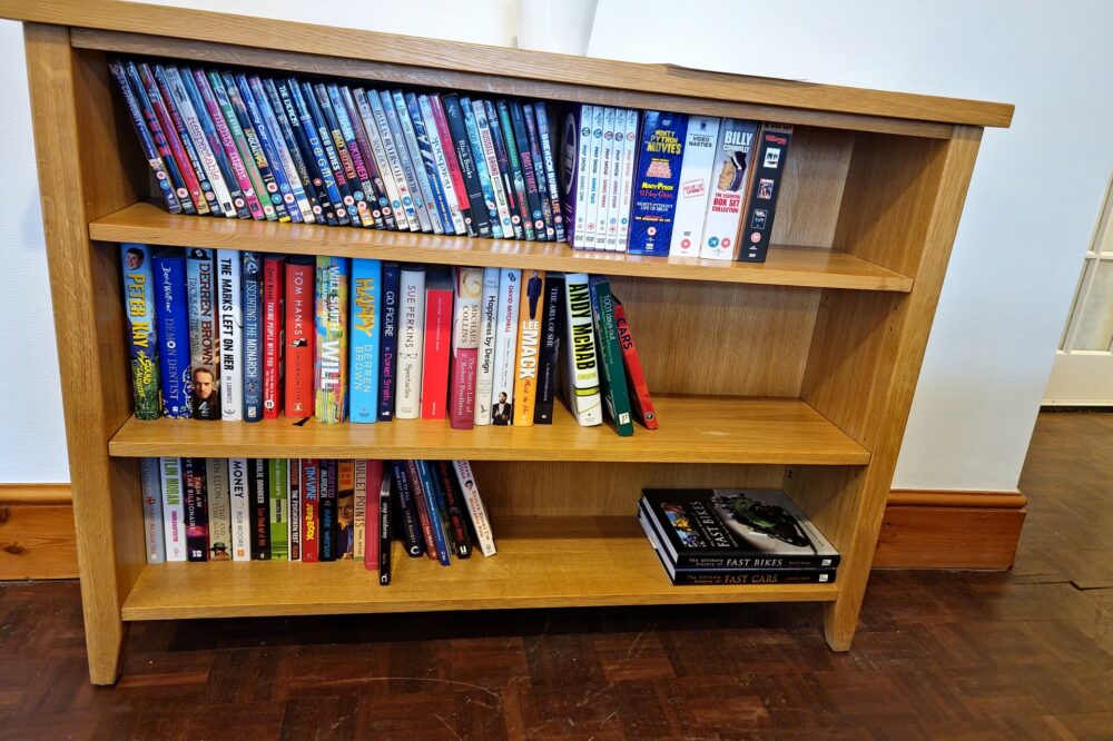 Selection of books & DVDs