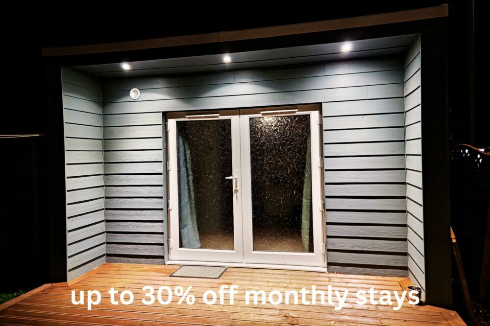 up to 30% off monthly stays